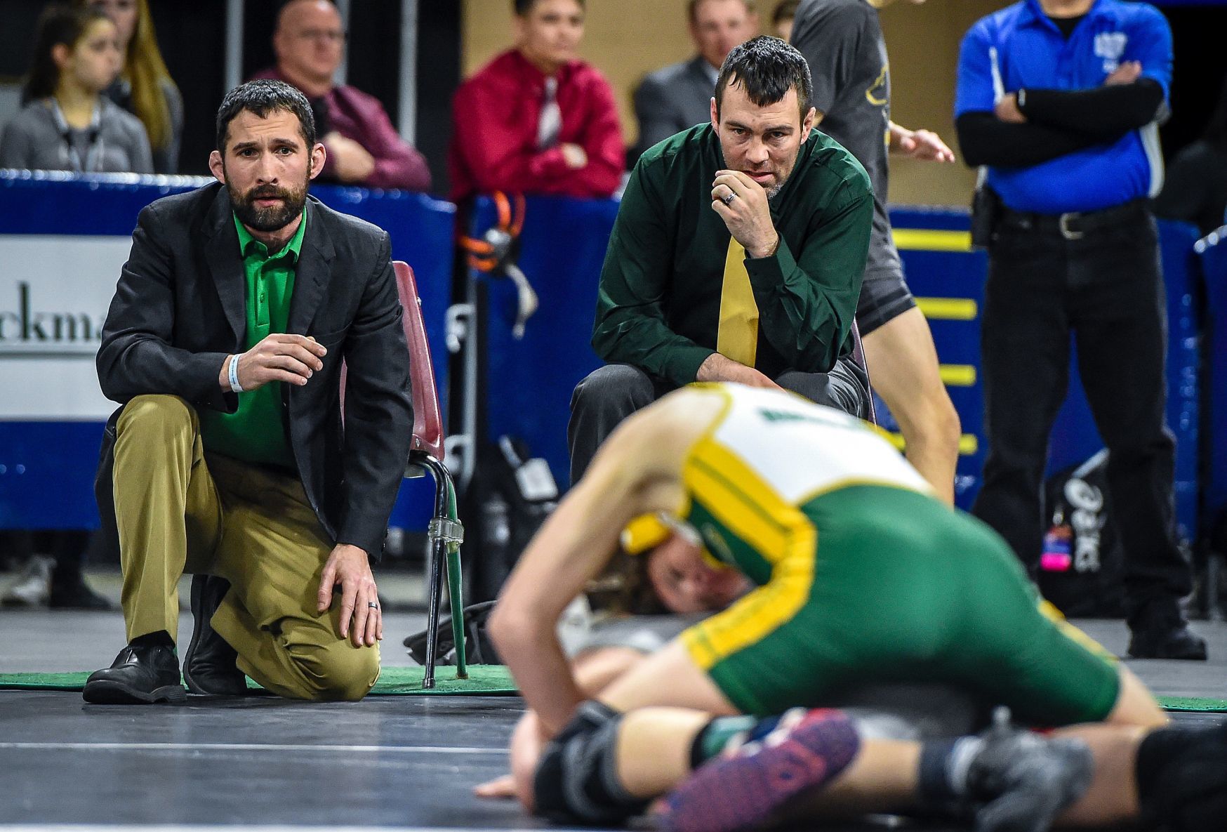 Day two of the wrestling tournament